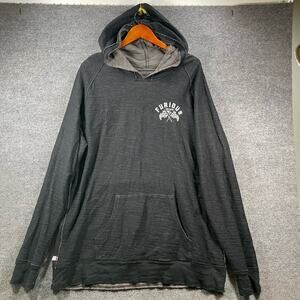 Fast And Furious Reversible Hoodie Men's 3XL Black/Gray Double Sided Racing